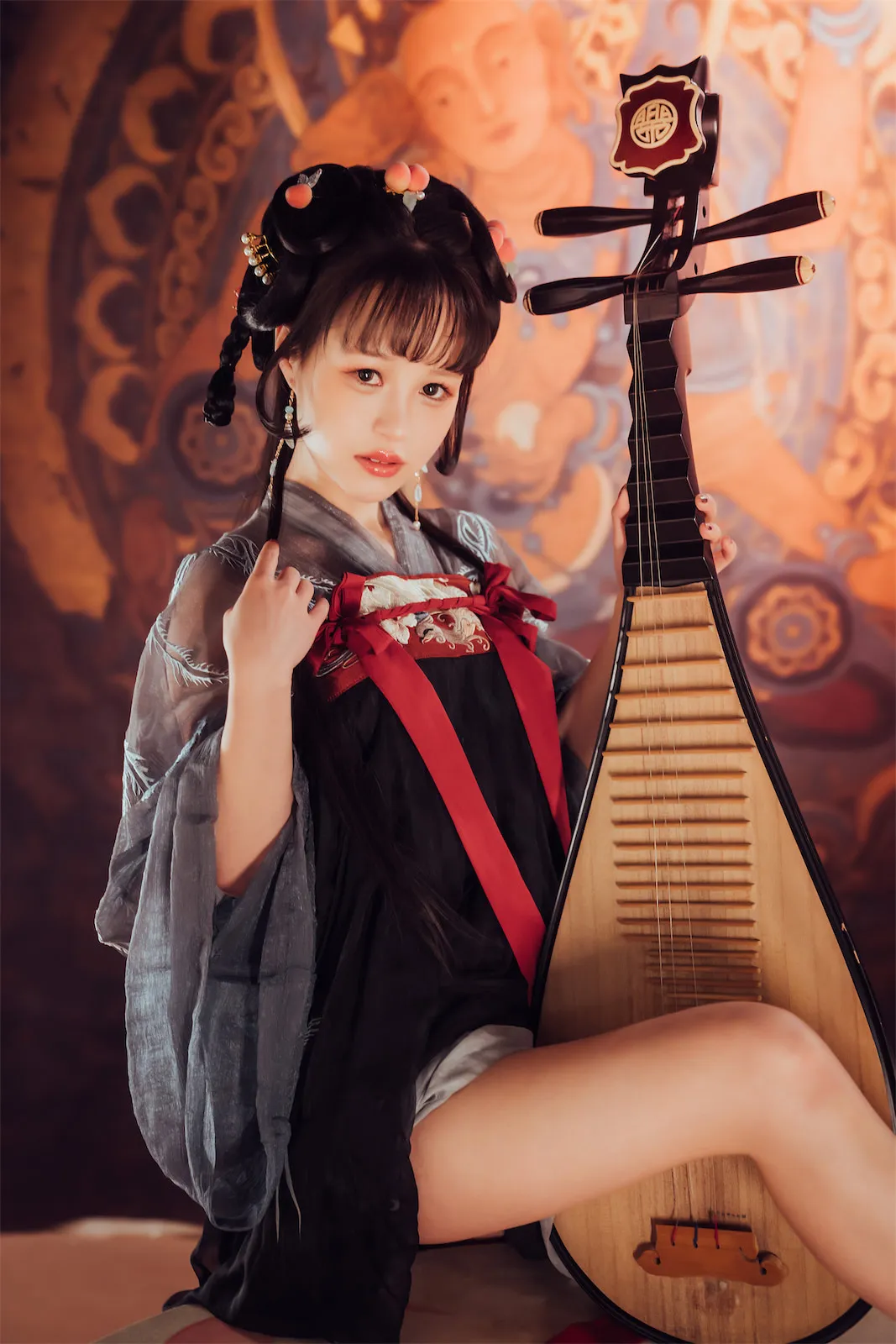 ChoiJiYun传统服饰乐器场景角色写真