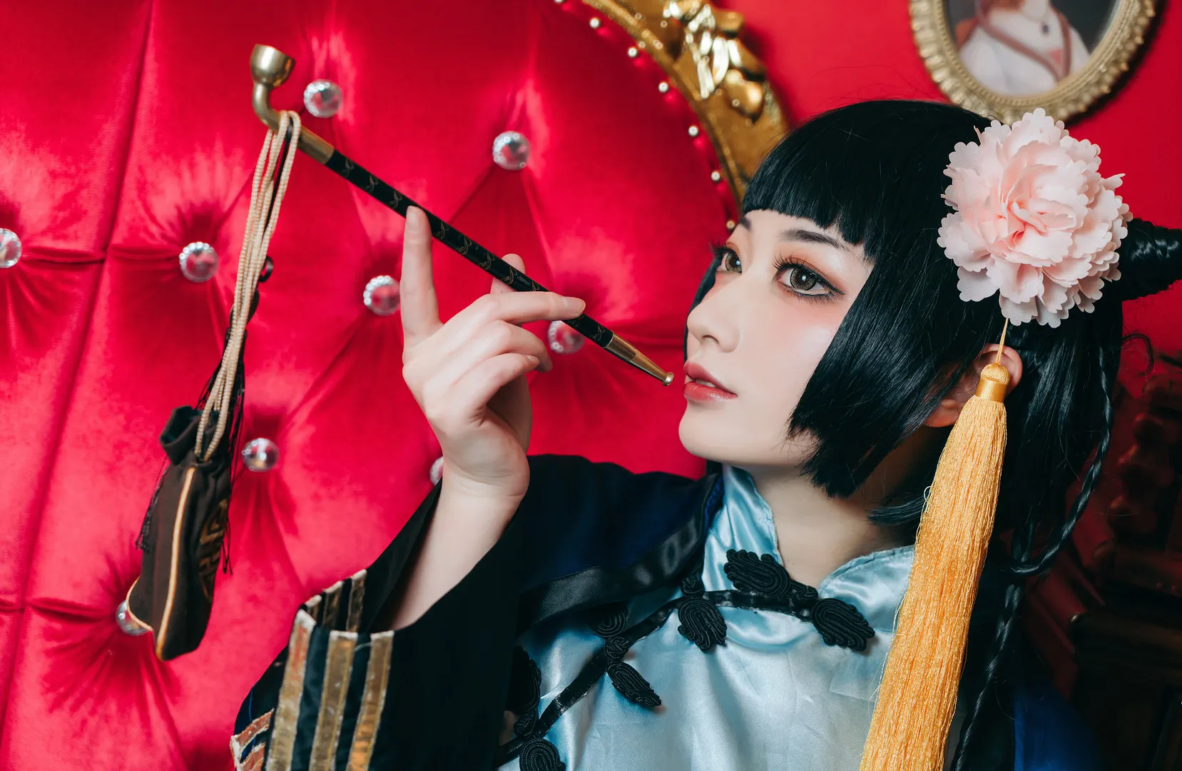 桃墨公子cosplay作品整理 桃墨公子Cosplay照片中的姿势、构图和场景关系