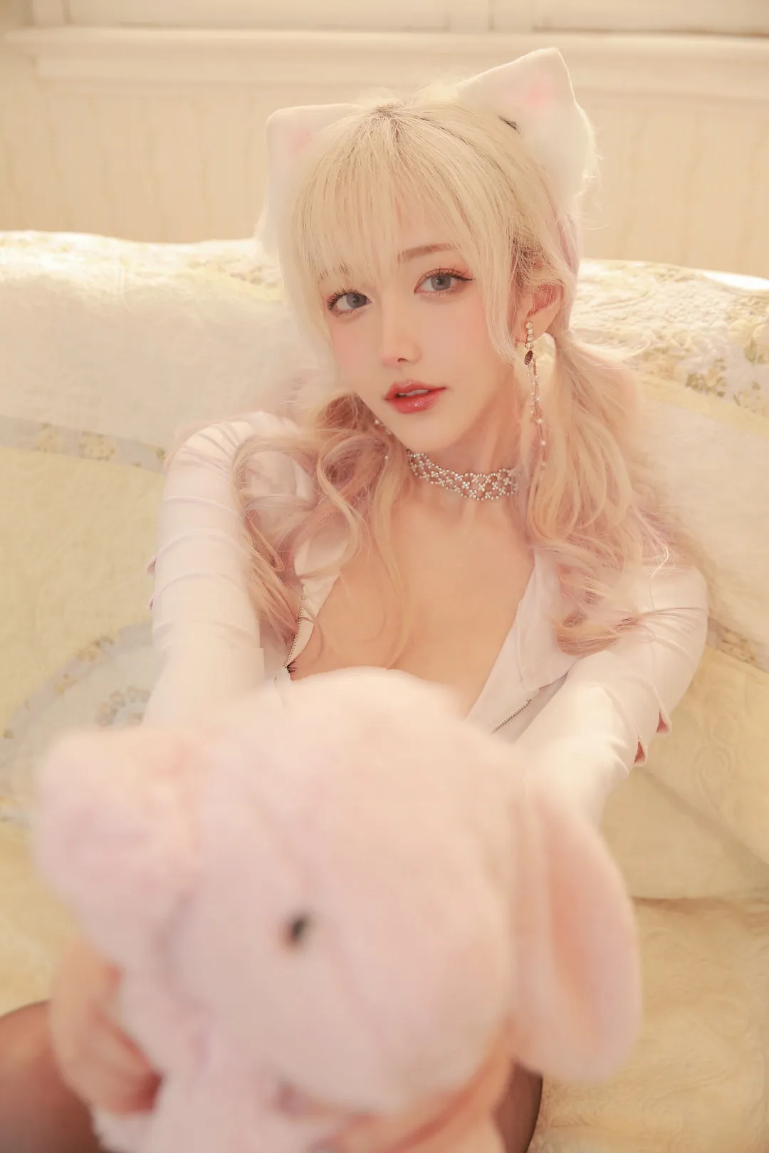 啾小妍cosplay角色风格作品整理 啾小妍浅色系角色扮演造型照片