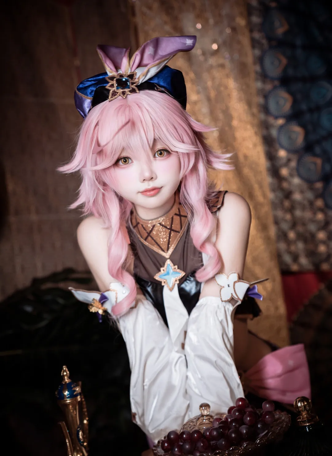 村上西瓜Cosplay风格作品整理 粉色发型角色Cosplay造型照片