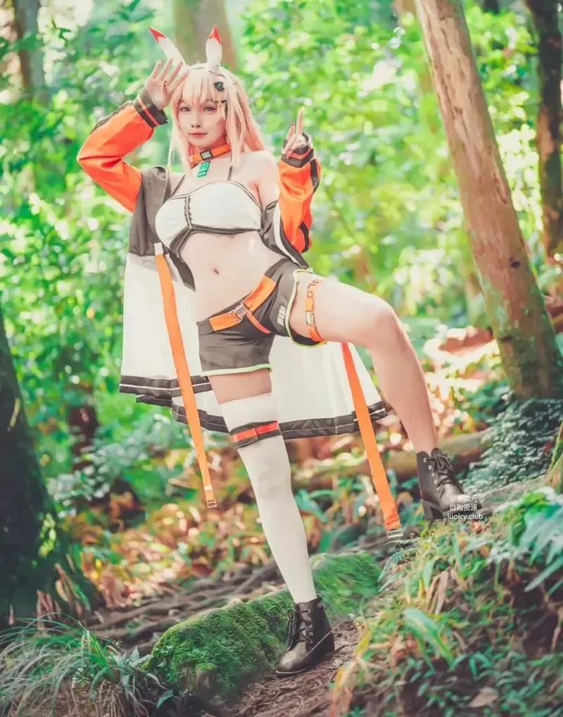 黎允熙baby cosplay风格作品整理 黎允熙baby森林场景角色风造型照片