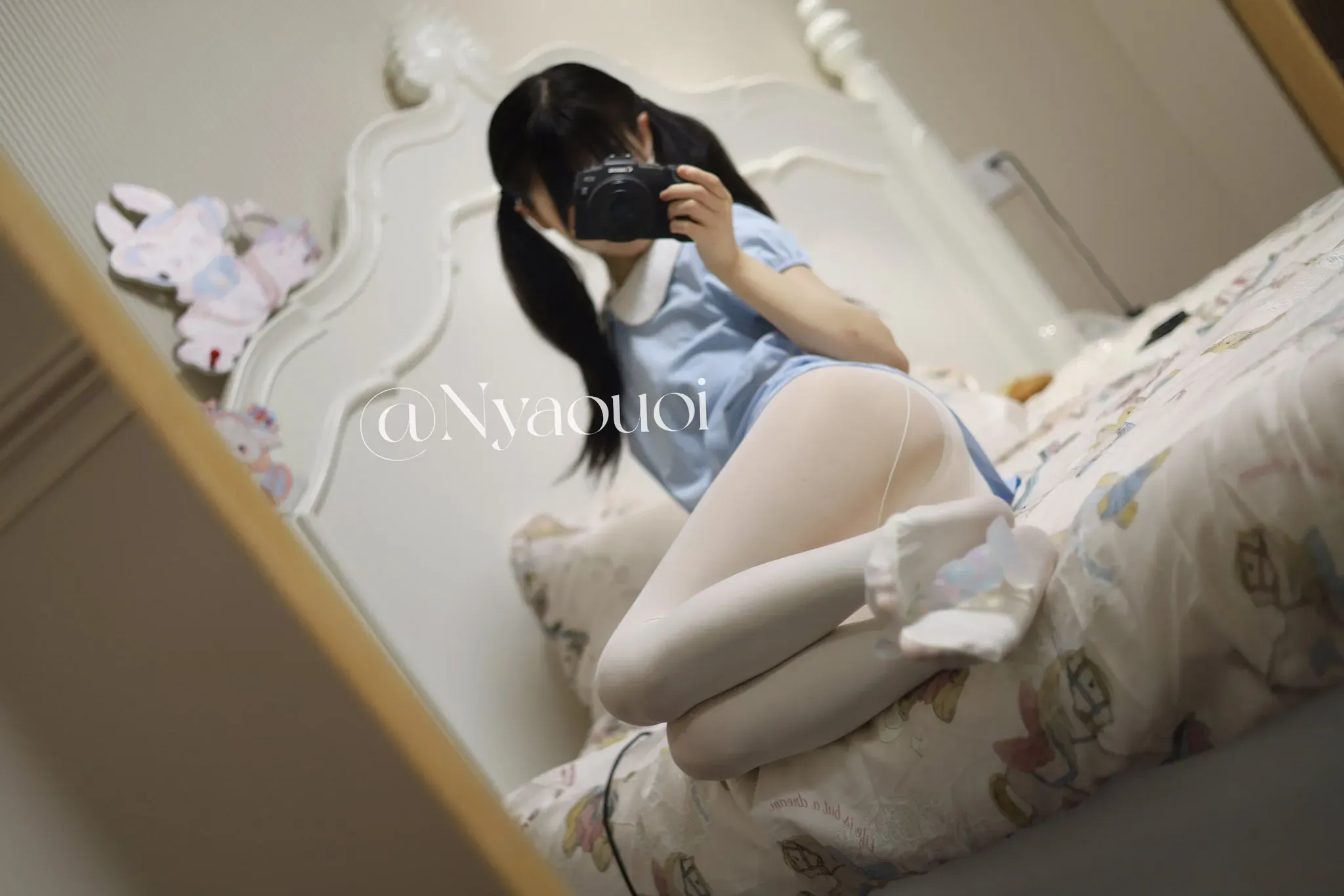wink是可爱的wink cosplay风格作品整理 wink是可爱的wink蓝色服装室内写真照片