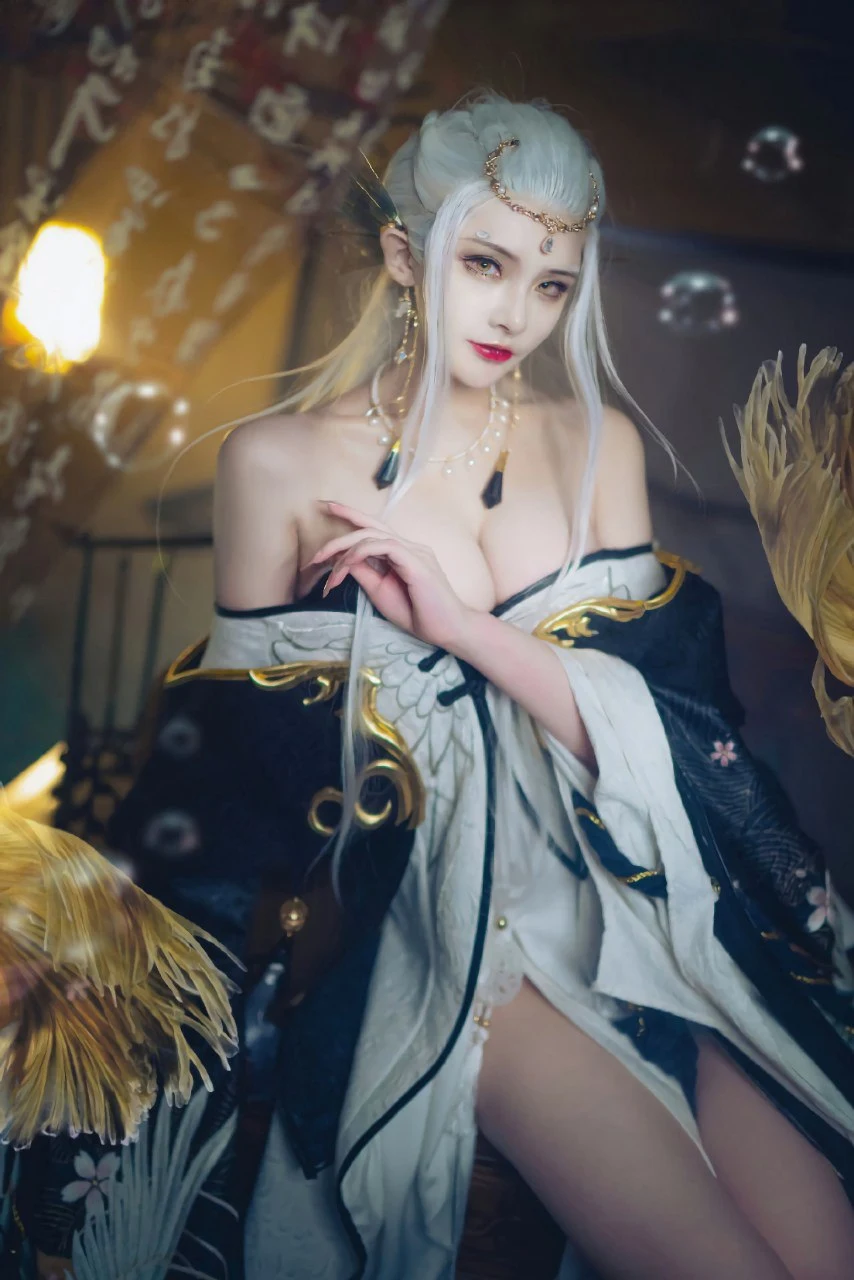 在下萝莉控ii cosplay角色风格作品整理 白发长发角色扮演服装造型图