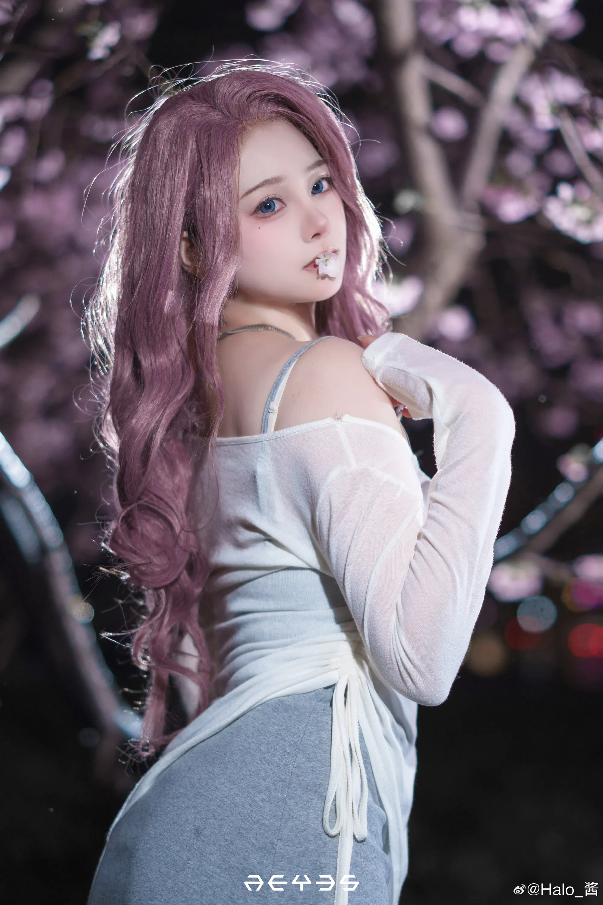 halo_酱角色写真风格作品整理 浅色服装角色写真造型