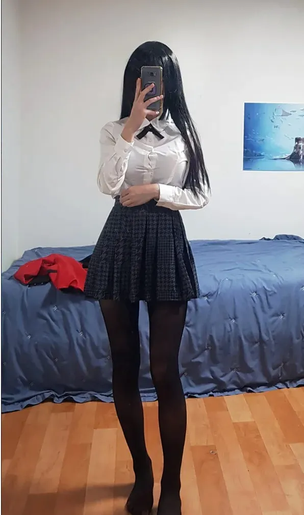 画师Biya cosplay角色写真图集作品整理 白色衬衫黑色裙装的制服风角色造型照片